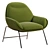 Mii Lounge Chair: Sleek and Comfortable 3D model small image 4