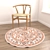 Round Rugs Set 6-Pack: Versatile and High-Quality 3D model small image 6