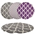 Round Rug Set: Versatile and Stunning 3D model small image 1