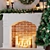 Festive Christmas Tree Decor Set 3D model small image 2