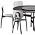 Modern Dining Set: Notes and Tata Young 3D model small image 2