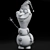 Title: Frozen Olaf 3D Model 3D model small image 7