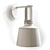 Sleek Metal Wall Lamp: Oda 3D model small image 2