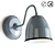 Aubry Gaspard Blue Metal Wall Lamp 3D model small image 3