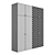 Stylish Illuminated Wardrobe: Cupboard MY 71 3D model small image 4