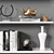 Elegant Decor Set: 79 Models 3D model small image 2