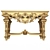 Elegant Classic Console Table 3D model small image 3