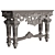 Elegant Classic Console Table 3D model small image 6