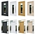 Optimized Exterior Doors v.02 3D model small image 1