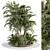 Exotic Outdoor Plant Set 3D model small image 1