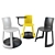 Toou Revo: Stylish & Versatile Seating 3D model small image 2