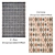 Versatile Rug Set: 6 Unique Designs for Diverse Scenes 3D model small image 4