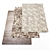 Texture Variety 5-Piece Rug Set 3D model small image 1