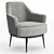 Elegant Mood Sofa Chair 3D model small image 1