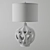 Elegant Safavieh Regina Ceramic Lamp 3D model small image 2