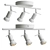 TROSS Ceiling Rail: 3-Lamp, White 3D model small image 1