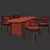 Stylish Ergonomic Chair 3D model small image 2