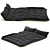 SUV Memory Foam Camp Mattress 3D model small image 2