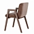 Modern Minotti Lance Chairs 3D model small image 6