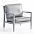 Luxury Leather AM.PM Dilma Armchair 3D model small image 5