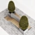 Modern Urban Furniture 2015 3D model small image 3