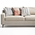 Sleek Sloan Corner Sofa: Modern Comfort for Your Home 3D model small image 5