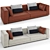 Mnoxet Design Sofa 006: High Quality Modeling & Texturing 3D model small image 4