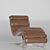 Modern Design Sun Lounger 3D model small image 3