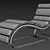 Modern Design Sun Lounger 3D model small image 4