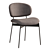 Sleek Modern Luz Chair 3D model small image 2