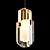 Sleek Pendant Lamp by Lampatron 3D model small image 3