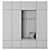Modern Hallway Composition 70 | Stylish Design 3D model small image 3