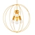 Golden Loft Circle Pendant Light 3D model small image 1