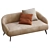 Stylish Paloma Sofa by LaForma 3D model small image 5