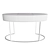 Stylish Vanity Table with Mirror 3D model small image 2
