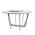 Garda Decor Round Marble Dining Table 3D model small image 2