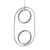 Sleek Acrylic LED Pendant 3D model small image 2