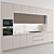 Sleek Island Kitchen 088 3D model small image 2