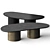 Elegant Dall'Agnese Atollo Coffee Table 3D model small image 1