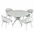 Beige Dining Set: Elegant and Stylish 3D model small image 2