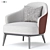 Luxury Leslie Armchairs - Elegant Minotti Design 3D model small image 5