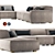 RECONNECTION Modular Sofa by Giopagani 3D model small image 2