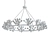 Elegant Zinnia Crystal Chandelier 3D model small image 2