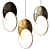 Eclipse Pendant: Contemporary Chrome Lighting 3D model small image 1