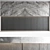 Modern Marble Wall Panel Set 3D model small image 5