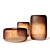 Ethereal Orange Glass Set 3D model small image 4