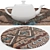 Versatile Rug Set: 8 Variations for Close-Up & Distance Shots 3D model small image 4