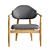 Retro Chic Armchair: Nochy La Redoute 3D model small image 8