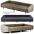 BAXTER FOLD Leather Sofa: Elegant Comfort in Real Leather 3D model small image 1