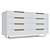 Modern Wood Chest of Drawers 3D model small image 3